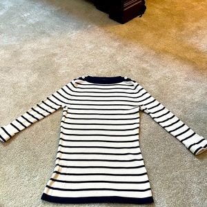 Brooks Brothers boatneck 3/4 sleeve